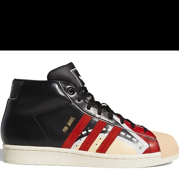 WNBA Jasmine Jones x adidas Pro Model JJ Heat CourtCore Superstar Hi Top FX4008 main image 9